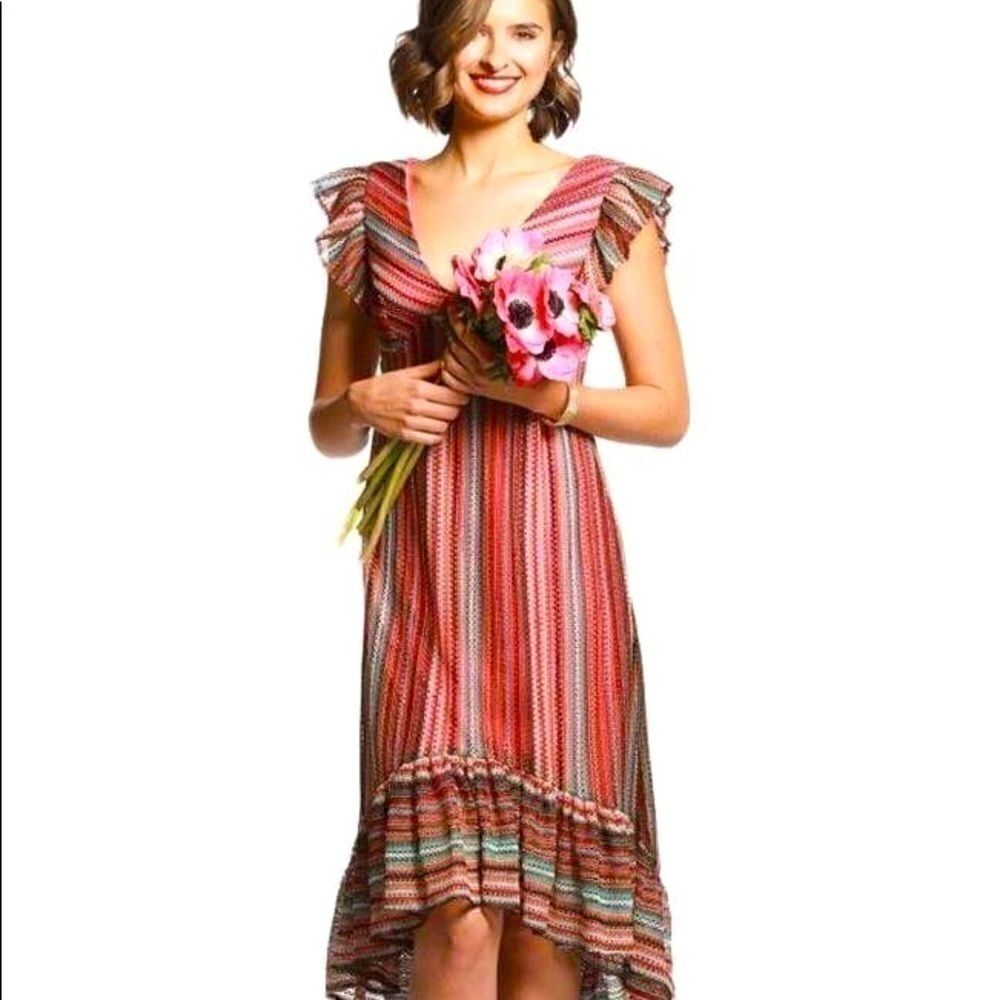 EVA FRANCO MINA DRESS CUBA STRIPE